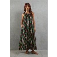 Warehouse Multi Midi Dress Womens Daywear Dresses