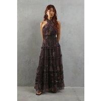 Warehouse Multi Maxi Dress Womens Occasion Dresses