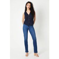 Womens Tall Comfort Stretch Bootcut Jeans