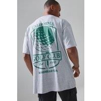 Man Active Golf Club Oversized T-shirt