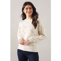 Wallis Ivory Jumper Womens Casual Jumpers & Cardigans