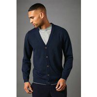 Burton Navy Polo Mens Casual Jumpers & Cardigans