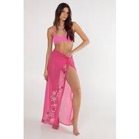 Nastygal Pink Beach Skirt Womens Beachwear Beachwear