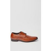 Burton Tan Derbies Mens Smart Shoes