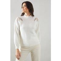 Wallis Ivory Jumper Womens Casual Jumpers & Cardigans