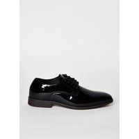 Mens Patent Formal Derby Shoes