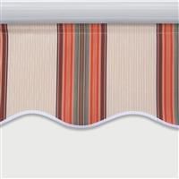 Gablemere Easy Fit Awning 3 x 2m Kingston - Terracotta Stripe