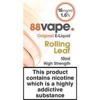 88vape E-Liquid 16mg Rolling Leaf 10ml