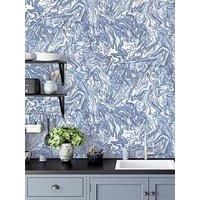 Arthouse Liquid Marble Swirl Glitter Textured Metallic Wallpaper 3 Colours