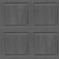 Charcoal Grey Washed Wood Panel Effect Rustic Panelling 3D Effect Wallpaper