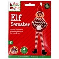 Hoolaroo VIP Elf Jumper Sweater - VIP Elf Christmas Accessory Doll Clothing