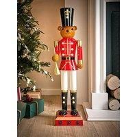 Three Kings Lit Teddy Nutcracker Christmas Room Light