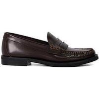 Dune London Ginnie Leather Loafer - Burgundy