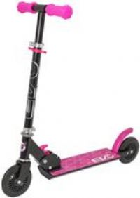 EVO Mini Cruiser 3 Wheel Scooter with Basket - Pink Pastel