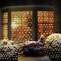 1.75x1.2m 180 WWhite Multi-action Net - Premier Christmas Lights LV122741WW