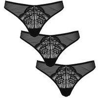 Ann Summers Sexy Lace 3 Pack Thongs