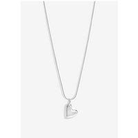 Simply Silver Sterling Silver 925 Molten Heart Pendant