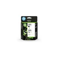 HP 305 Black/Tri Colour Original Ink Cartridges Pack of 2