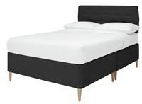 Argos Home Skandi 800 Pocket Double Divan  Charcoal