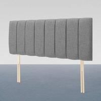 Airsprung 135Cm Double Corston Linoso Silver Headboard