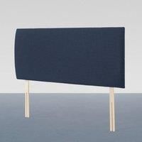 Airsprung 150Cm King Langford Linoso Midnight Blue Headboard