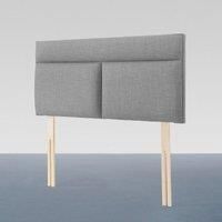 Airsprung 150Cm King Harptree Linoso Silver Headboard