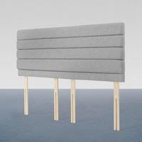 Airsprung 180Cm Super King Chelwood Linoso Silver Headboard