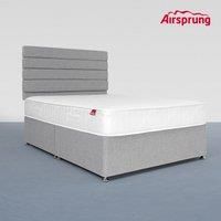 Airsprung Double Comfort Mattress With Silver Divan