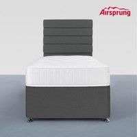 Airsprung Single Ultra Firm Mattress With Charcoal Divan