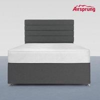 Airsprung Small Double Ultra Firm Mattress With Charcoal Divan