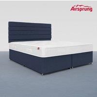 Airsprung Super King Size Ultra Firm Mattress With Midnight Blue Divan