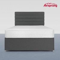 Airsprung King Size Pocket 800 Memory Mattress With Charcoal Divan