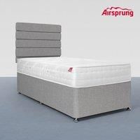 Airsprung Single Pocket 1200 Ortho Mattress With Silver Divan