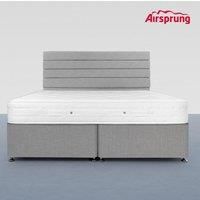 Airsprung Super King Size Pocket 1200 Ortho Mattress With 4 Drawer Silver Divan