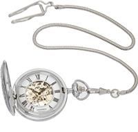 Sekonda Classique Men's Mechanical Skeleton Pocket Watch