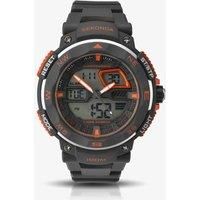 Sekonda Men/'s Digital Watch with Black Dial Digital Display and Black Plastic Strap 1163.05