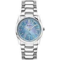 Accurist Ladies Everyday Solar Silver Stainless Steel Bracelet 30Mm Watch