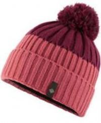 Ronhill Bobble Running Beanie Pink Thermal Fleece Reflective Run Hat Mens Womens