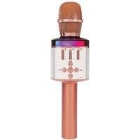 Easy Karaoke Bluetooth Wireless Microphone - Rose Gold