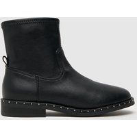 schuh black coffee stud Girls Junior Boots