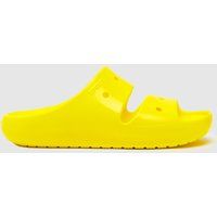 Crocs classic neon sandal sandals in yellow