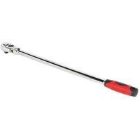 Sealey AK6698 Ratchet Wrench Flexi-Head Extra Long 600mm 1/2"Sq Drive