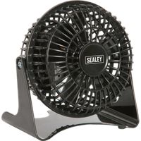 Sealey SFF04 Desk Fan Mini 4" 230V