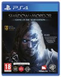 Middle Earth: Shadow of Mordor Game of the Year Edition Sony PlayStation 4 PS4