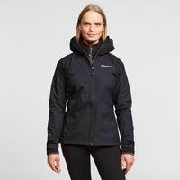 Berghaus Women/'s Stormcloud Waterproof Jacket, Black, UK16