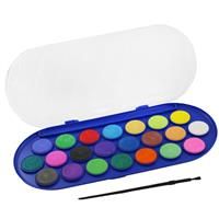 Colour Crazy 22 Watercolour Paints And Brush Set