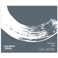 Crawford & Black Canvas Pad - 10 x 12 Inches - Canvas Boards - Art Supplies