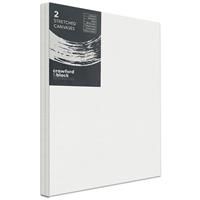 Crawford & Black Stretched Canvas A3 - Pack Of 2 - Stretched Canvas - Art Supplies