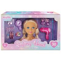 Fashion Doll Styling Head Set - 33 Piece Set - Hair Dressing Toys - Role Play Toys - Toys & Games