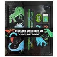 Scribb It Dinosaur Stationery Set - 12 Piece Set - Back To School Stationery - Stationery Set- Stationery Supplies